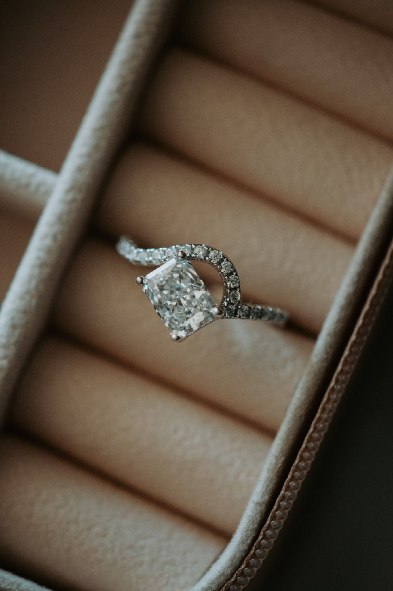 Astrid White Gemstone Sterling Silver Ring