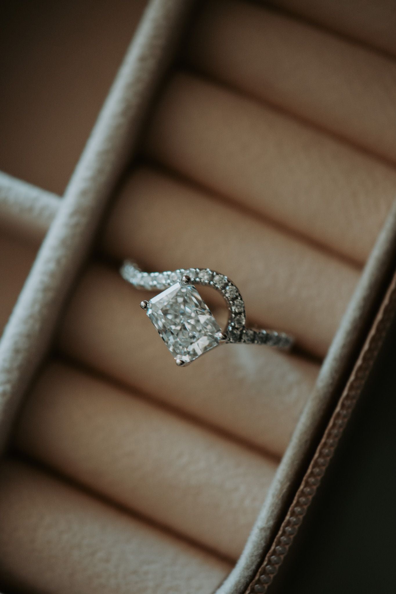 Astrid White Gemstone Sterling Silver Ring
