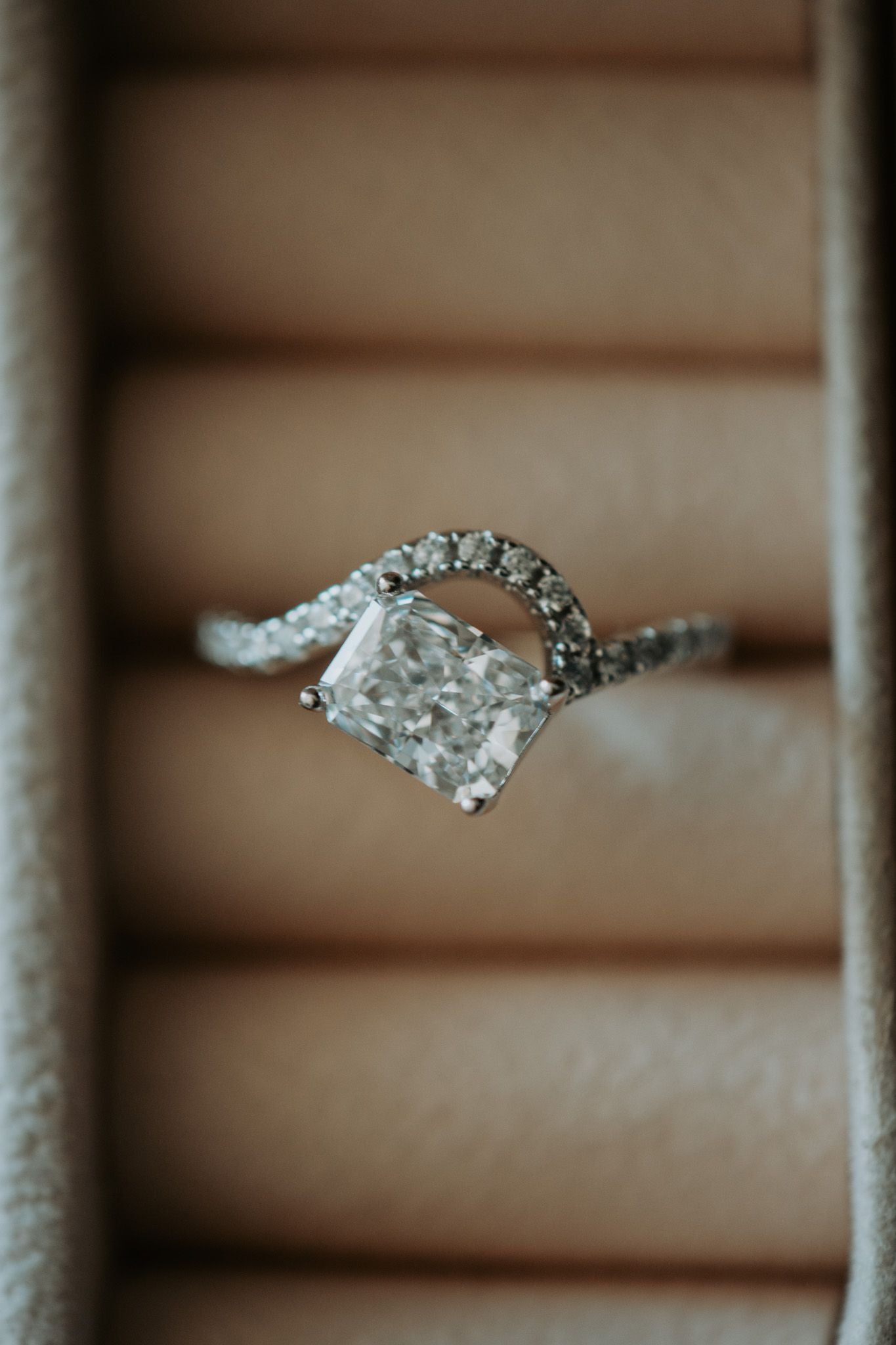 Astrid White Gemstone Sterling Silver Ring