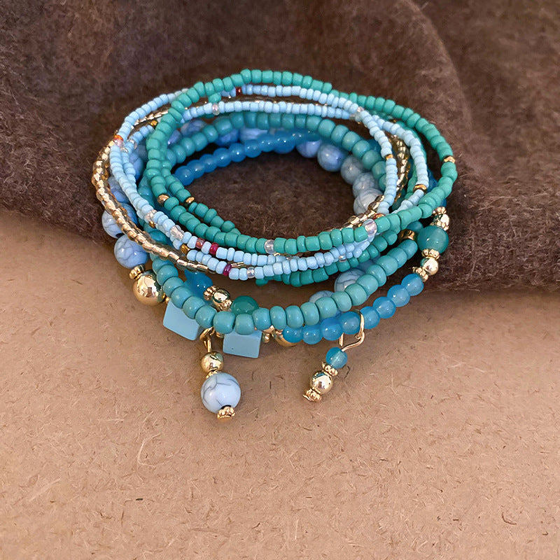 Rice Beaded Bracelet Set