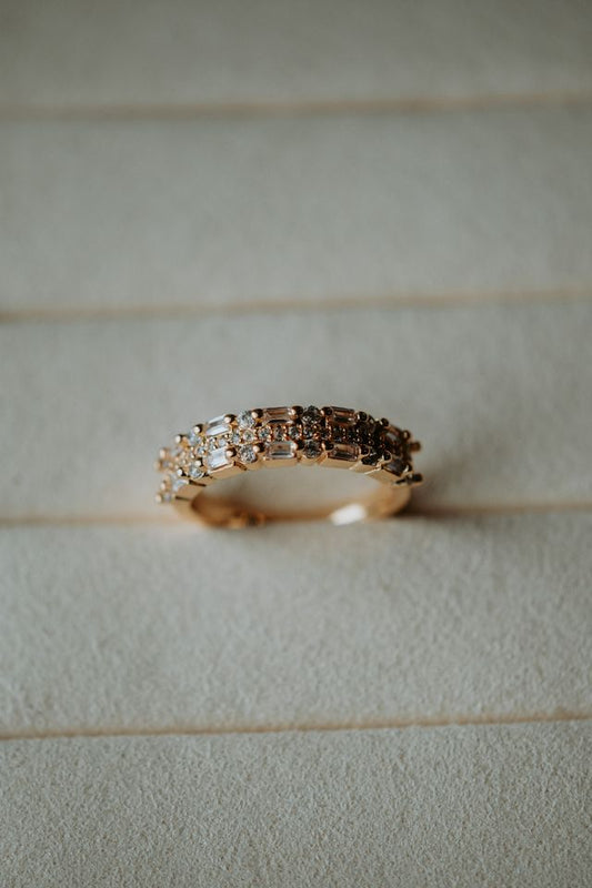 Jil Multi-Stone Ring Band