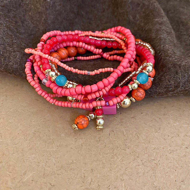 Rice Beaded Bracelet Set