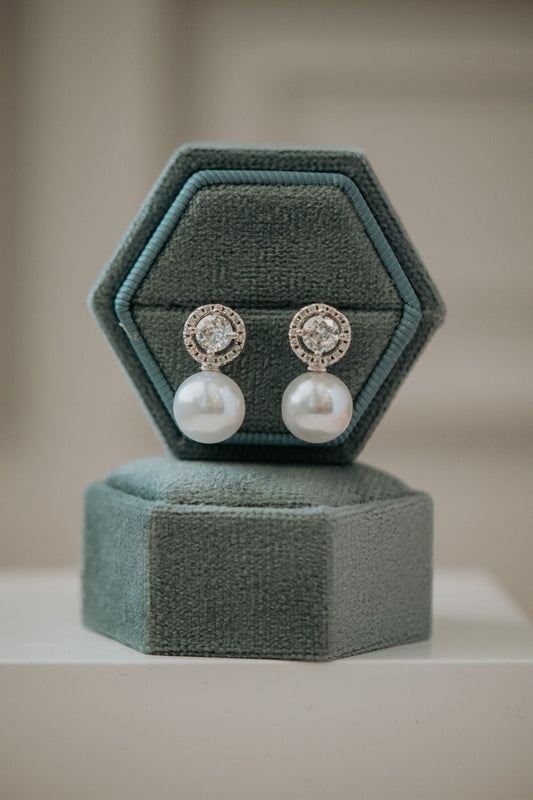 Zera Faux Pearl Drop Earrings